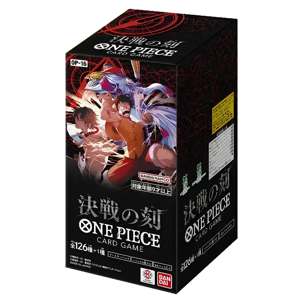 One Piece Card Game - The Time of Battle (OP16) Japanese - 1 Booster Box (24 Boosters)